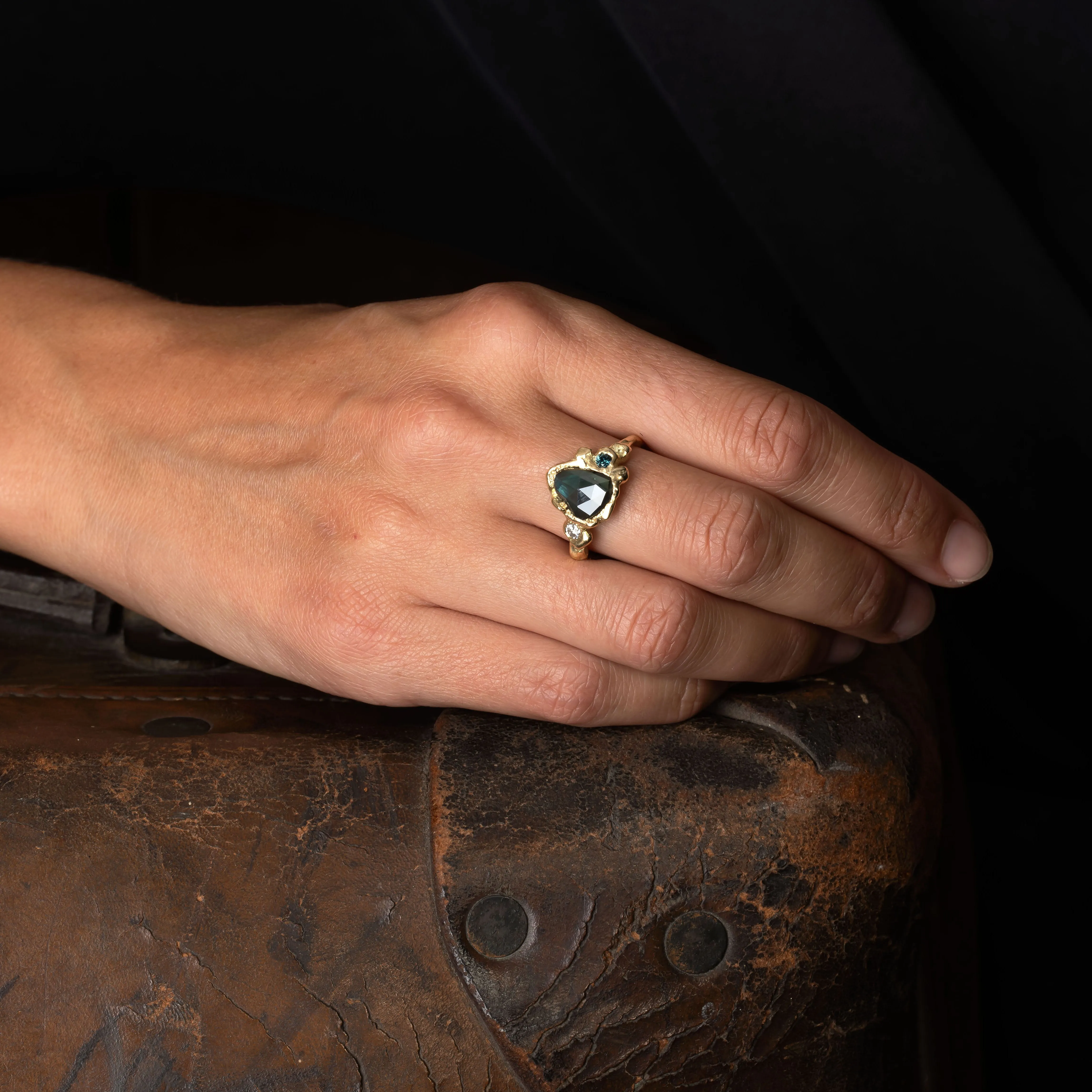 Trevellas Pool Sapphire Ring