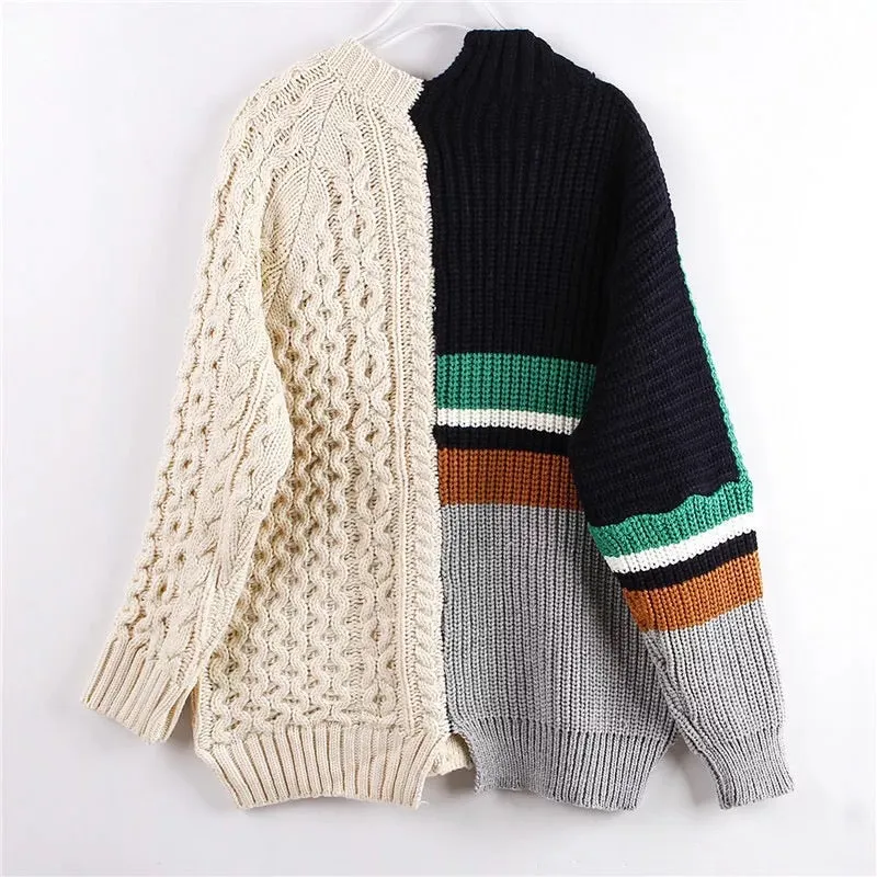 Vintage Panel Sweater