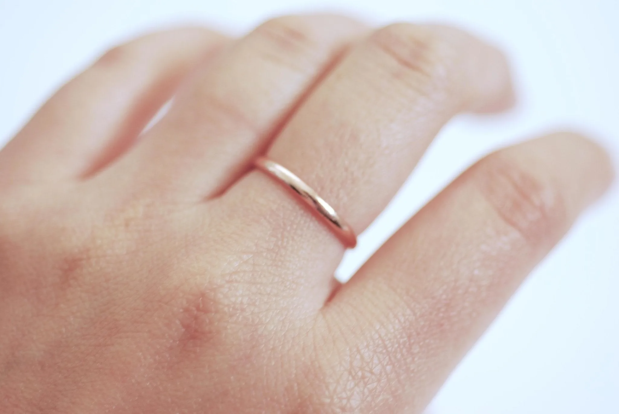 Wholesale Minimalist Thin Ring Band, Adjustable Ring, Choose Sterling Silver, Gold, Rose Gold, Wedding Band Ring, Simple Everyday Ring, Open Ring,
